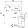 Pack évier 1 bac avec égouttoir et mitigeur - FRANKE - 788939-BFG611-XL