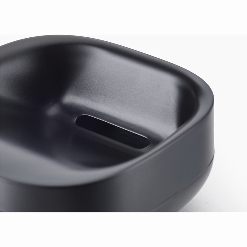 Porte-savon compact Slim Noir - JOSEPH JOSEPH