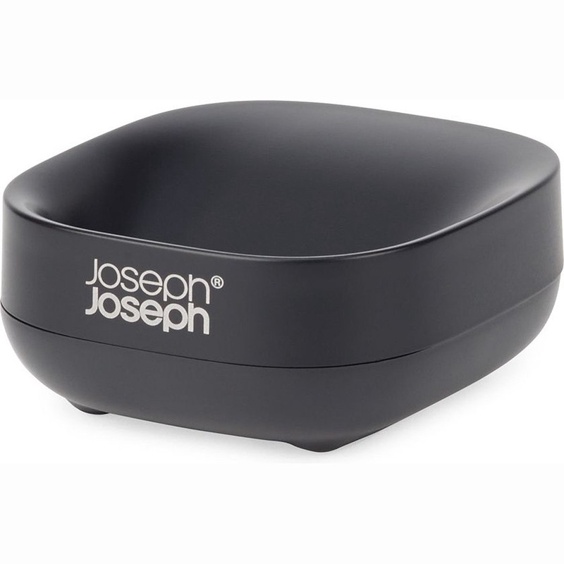 Porte-savon compact Slim Noir - JOSEPH JOSEPH
