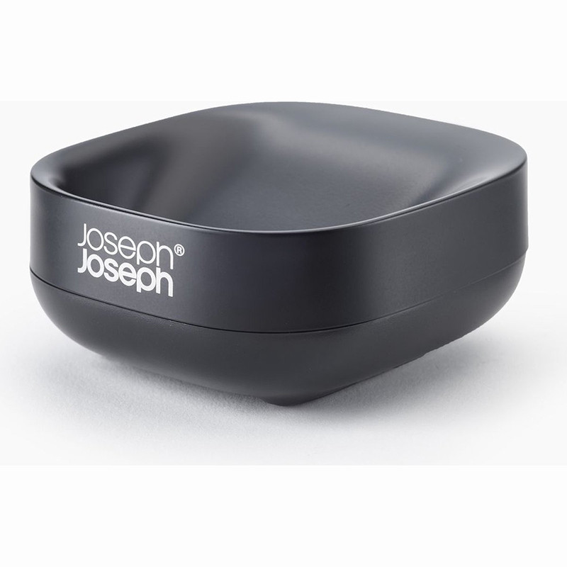 Porte-savon compact Slim Noir - JOSEPH JOSEPH