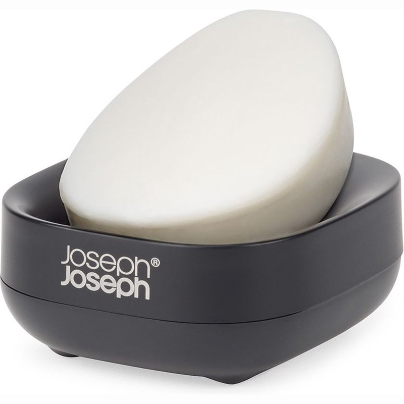 Porte-savon compact Slim Noir - JOSEPH JOSEPH
