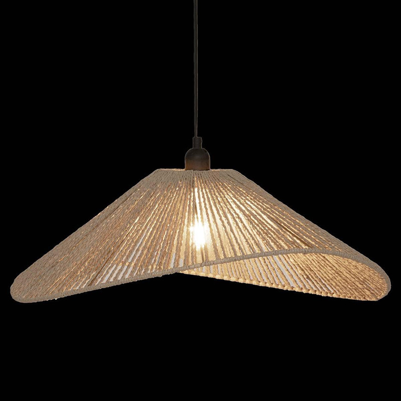 Suspension en Corde Myha D58cm Beige- ATMOSPHERA