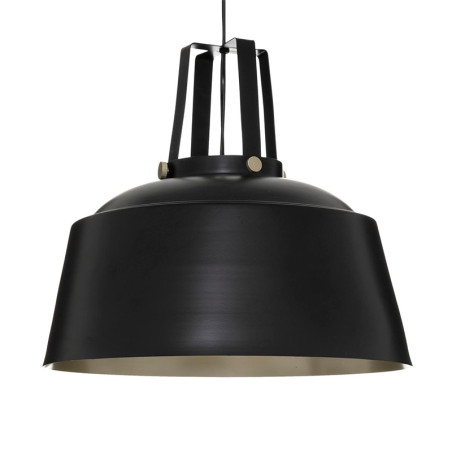 Suspension Soul en métal E27 D35cm Noir - ATMOSPHERA