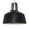 Suspension Soul en métal E27 D35cm Noir - ATMOSPHERA