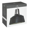 Suspension Soul en métal E27 D35cm Noir - ATMOSPHERA