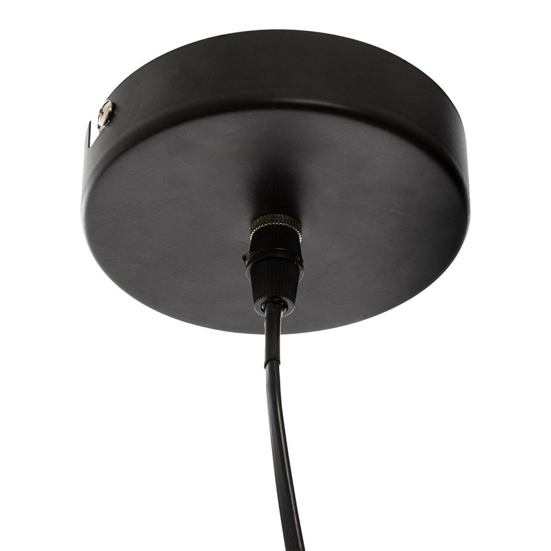 Suspension Soul en métal E27 D35cm Noir - ATMOSPHERA