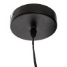 Suspension Soul en métal E27 D35cm Noir - ATMOSPHERA