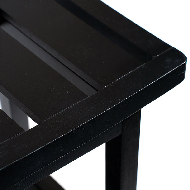 Tabouret de rangement en bambou Noir - 5FIVE SIMPLY SMART