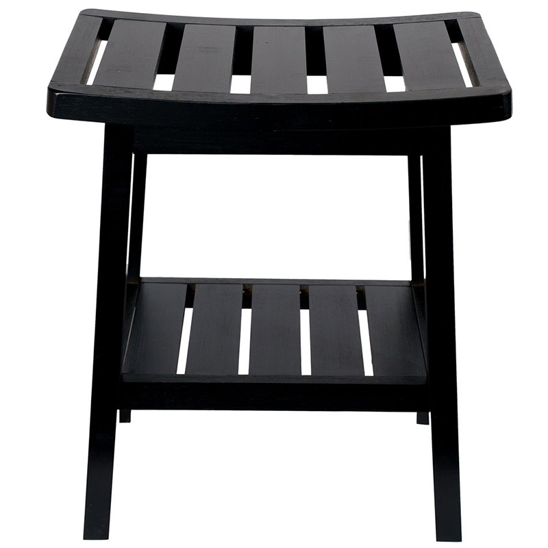Tabouret de rangement en bambou Noir - 5FIVE SIMPLY SMART