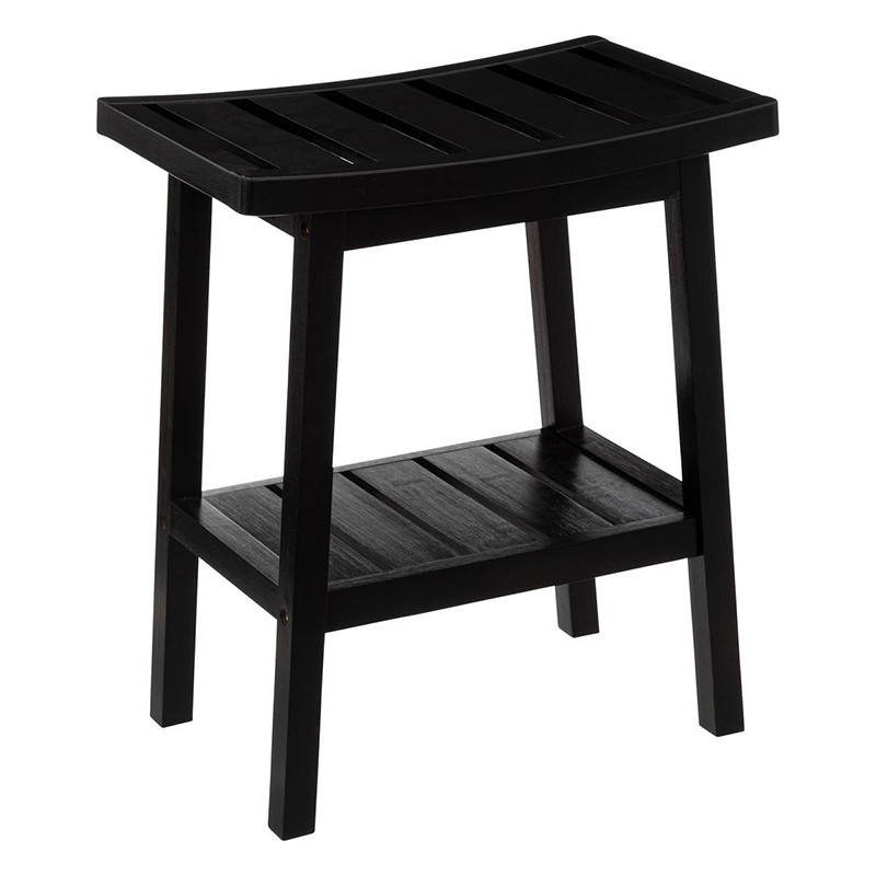 Tabouret de rangement en bambou Noir - 5FIVE SIMPLY SMART