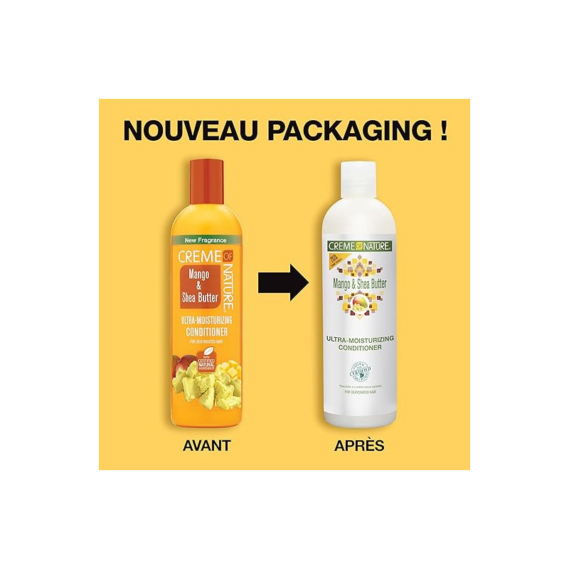 Leave-in hydratant mangue et beurre de karité - CREME OF NATURE