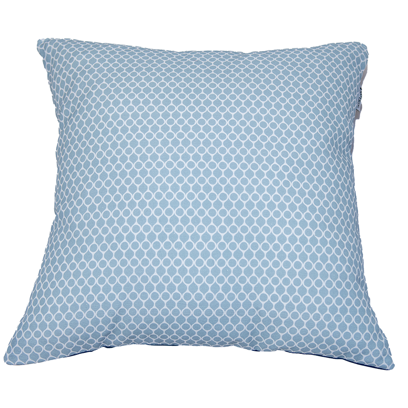 Coussin d'extérieur rectangulaire 45x45cm Bleu celadon - NATERIAL