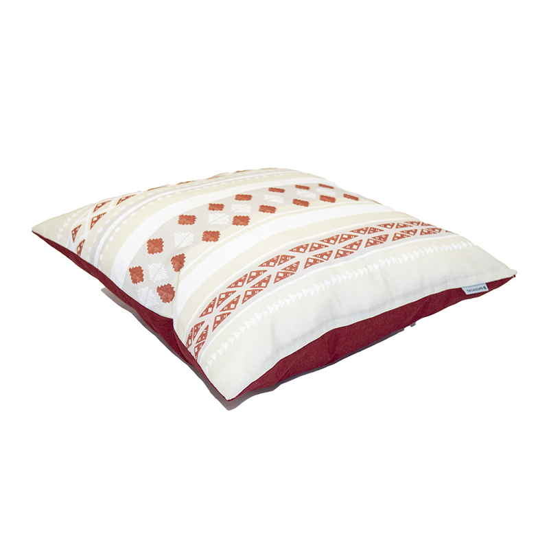 Coussin d'extérieur rectangulaire 45x45cm Tribe beige - NATERIAL