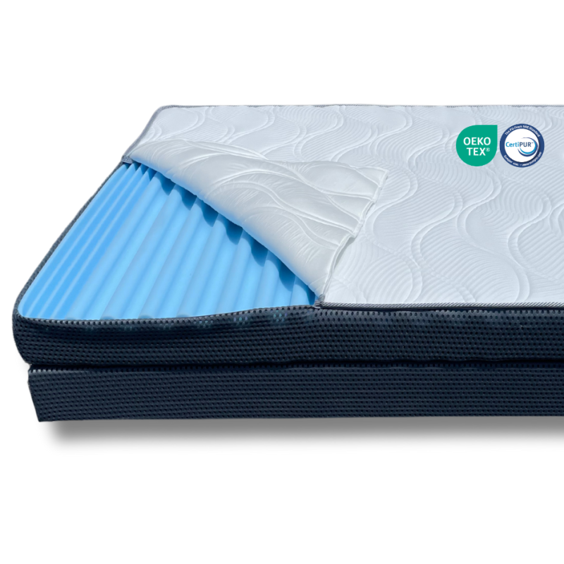 Matelas Ergo 7 160x200cm - ISOPLAST - 13006515