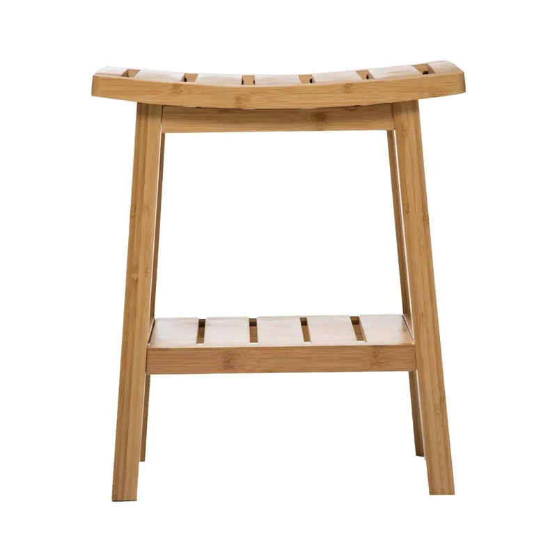 Tabouret rangement bambou