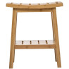 Tabouret rangement bambou