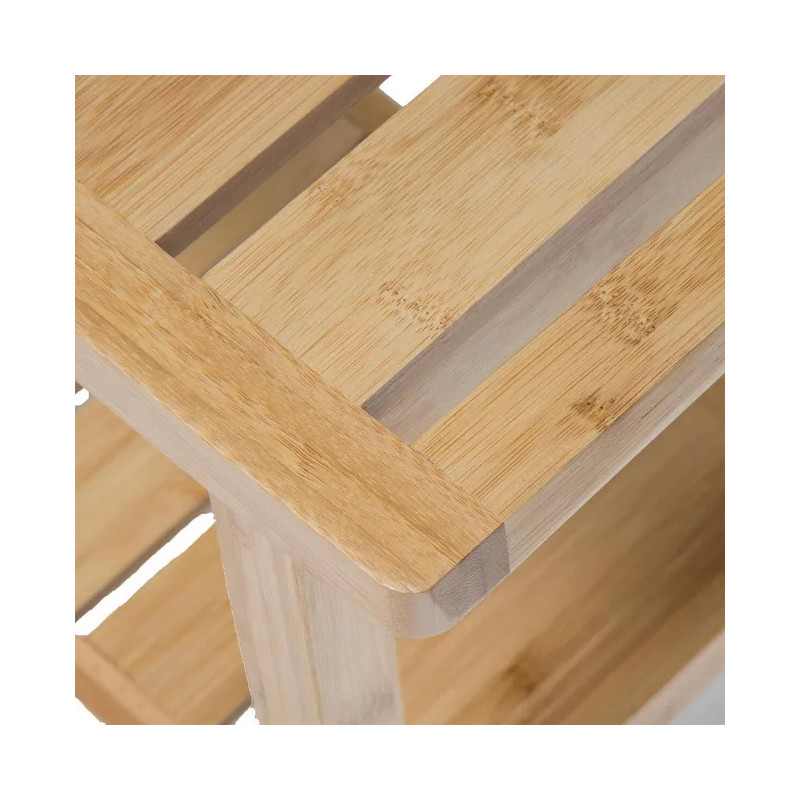 Tabouret rangement bambou