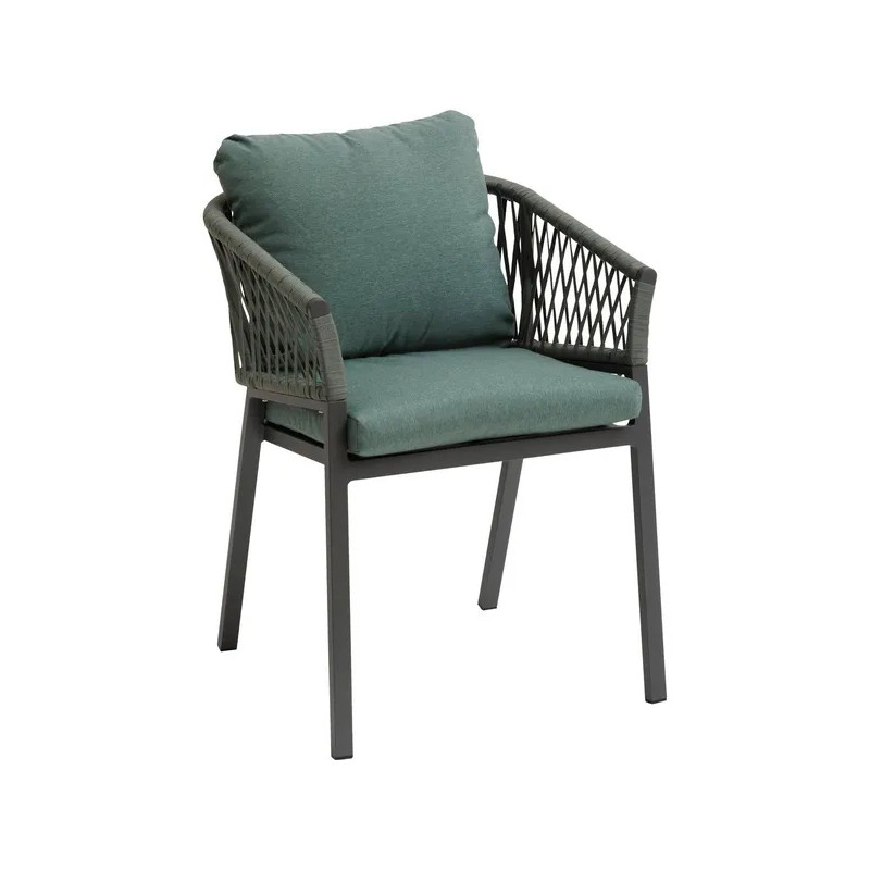 Fauteuil de jardin Oriengo Olive & Graphite