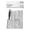 brosse à vêtements 6 recharges gris