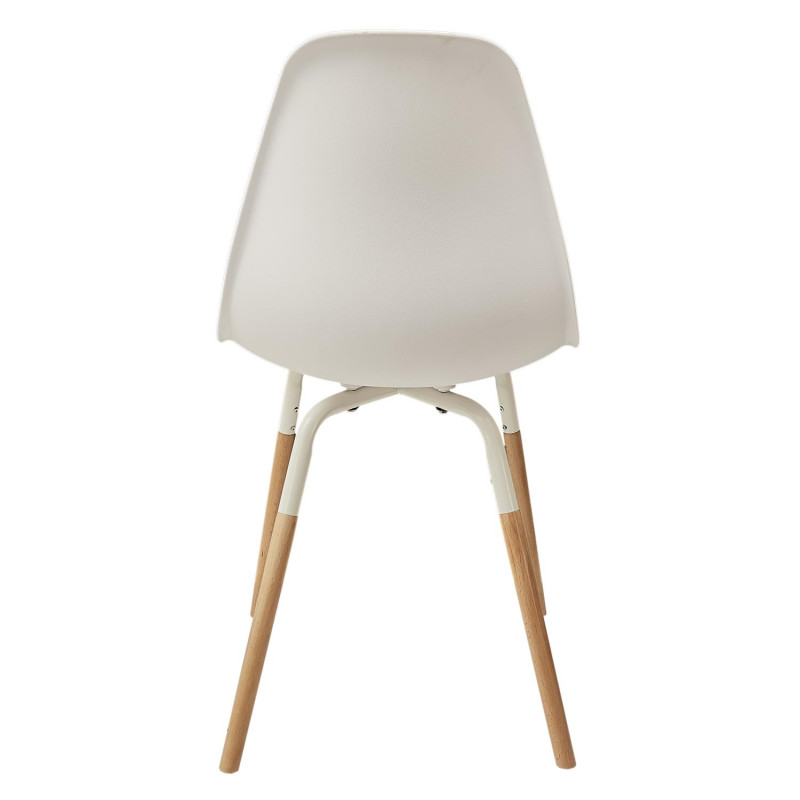 Chaise scandinave phenix blanc - HD7610