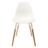 Chaise scandinave phenix blanc - HD7610