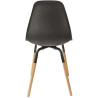Chaise scandinave phenix noir - HD7609