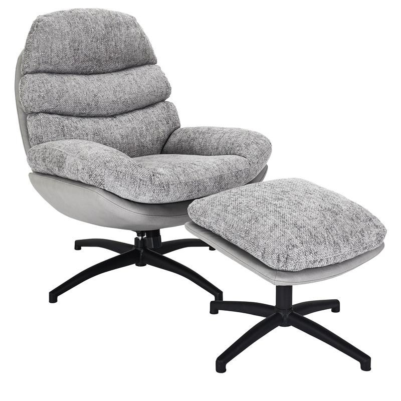 Fauteuil william gris  - HD0353
