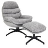 Fauteuil william gris  - HD0353