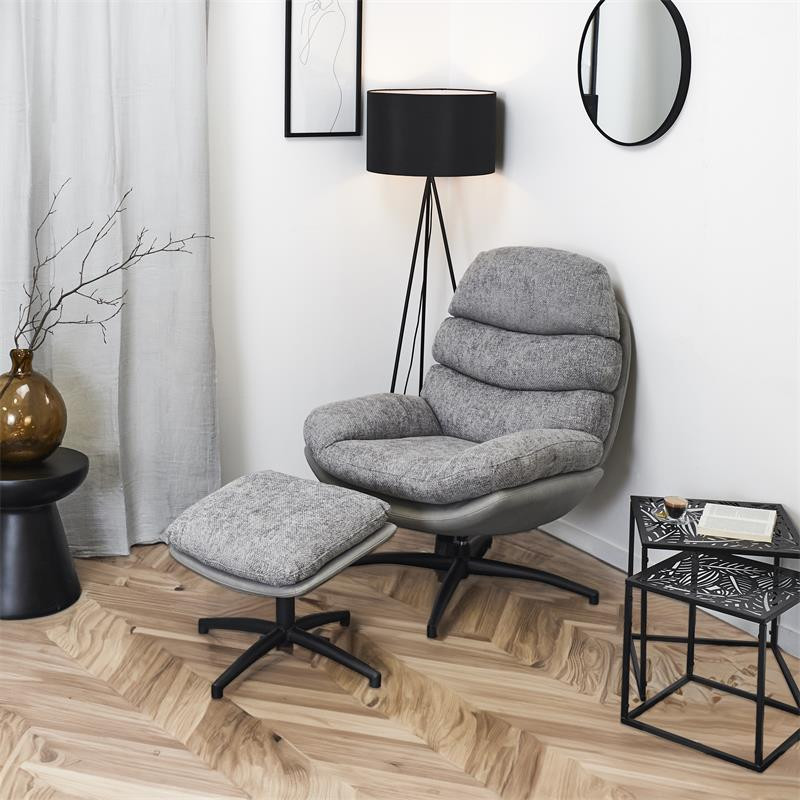 Fauteuil william gris  - HD0353