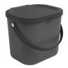 Poubelle 6L Trendy polypropylène anthracite
