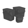 Poubelle 6L Trendy polypropylène anthracite