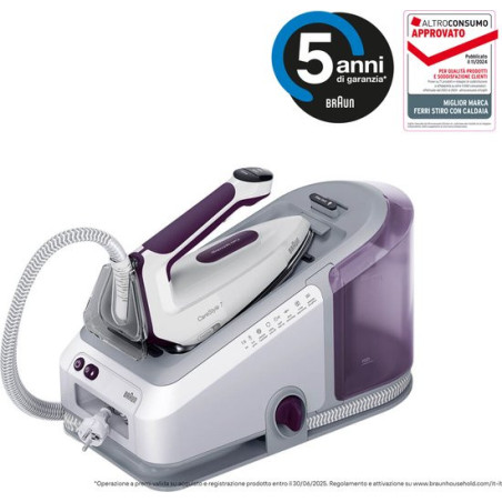 Centrale vapeur CareStyle 7 2700W 2L Violet - BRAUN - IS7266VI