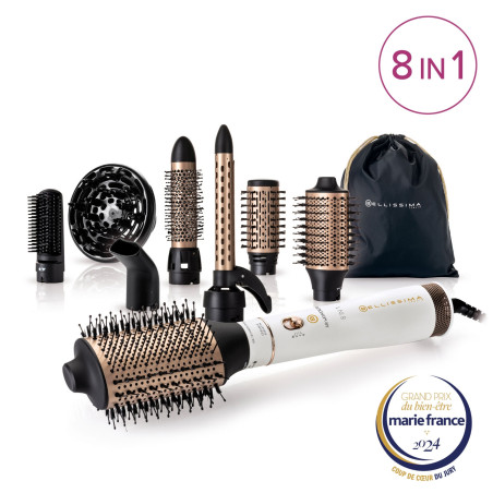 Brosse soufflante air wonder 8 en 1 - BELLISSIMA - 11847