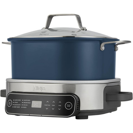 Mijoteuse et cuiseur à riz Possible Cooker 1000W 6L Bleu - NINJA - MC1101EU