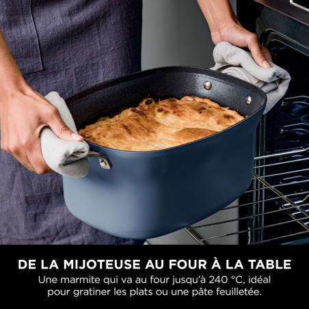 Mijoteuse et cuiseur à riz Possible Cooker 1000W 6L Bleu - NINJA - MC1101EU