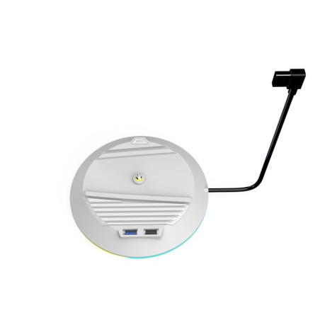 Socle vertical Cyber A03 RGB pour Playstation 5 Silm Blanc - AKUMA - AKCYBA03