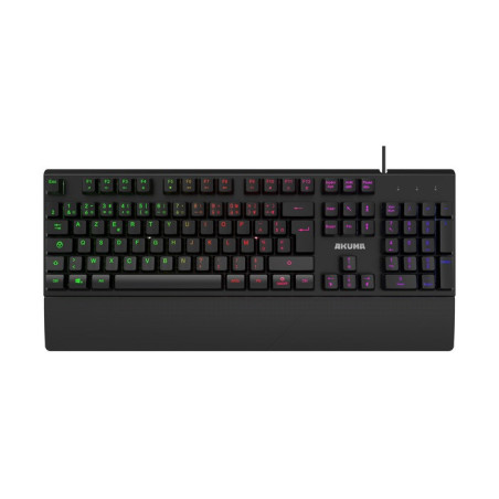 Clavier gaming Shonen K02 à membrane touche AZERTY Noir - AKUMA - AKSHOK02