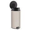 Poubelle DELTA 30L métal argile