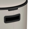 Poubelle DELTA 30L métal argile
