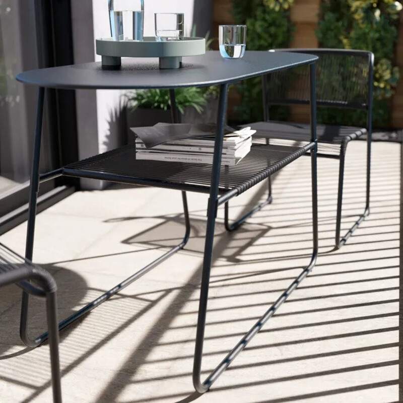 Table de jardin Duo ovale 2 places
