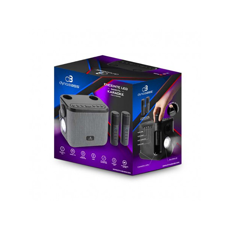 iDance - Enceinte Portable DJ et Karaoké - 200 Watts Bass Reflex