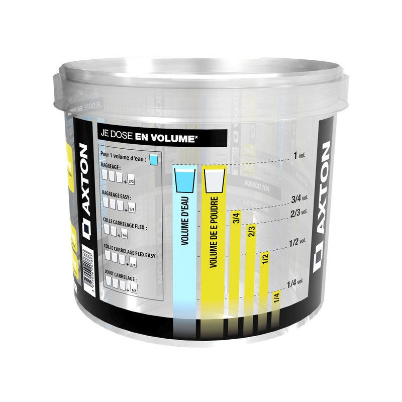Seau Doseur Plastique Axton Axton Pot Doseur, 1.5 L