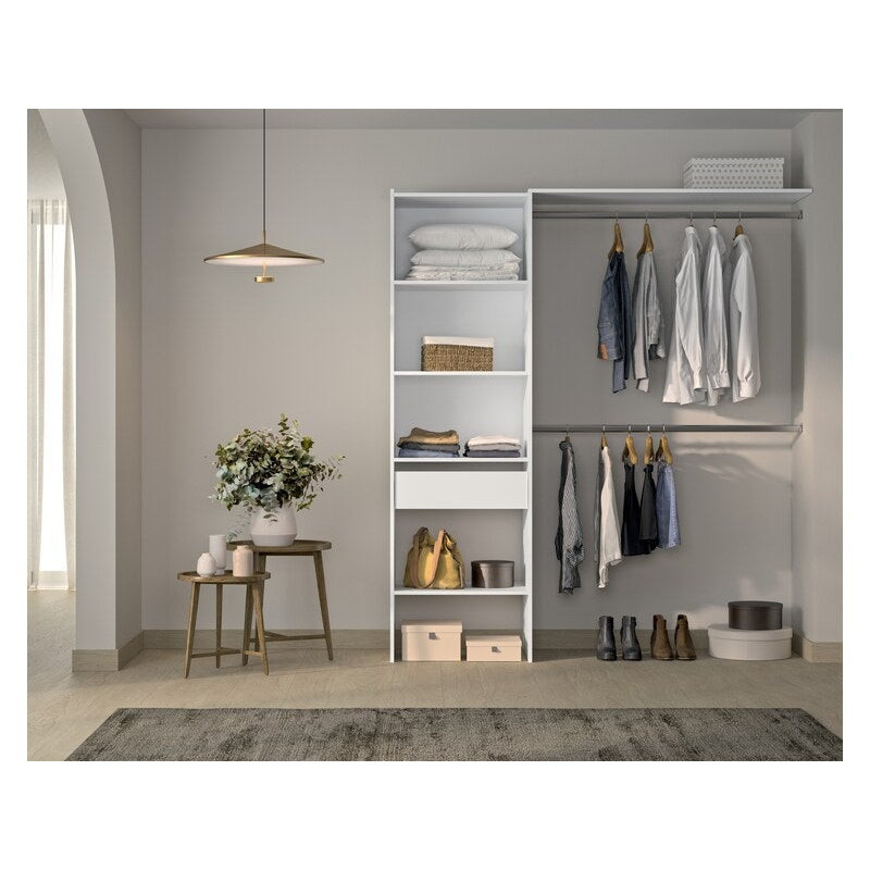 Kit dressing ajustable Robusto H.203.5xL.121.6 à 178.3xP.44.4 cm