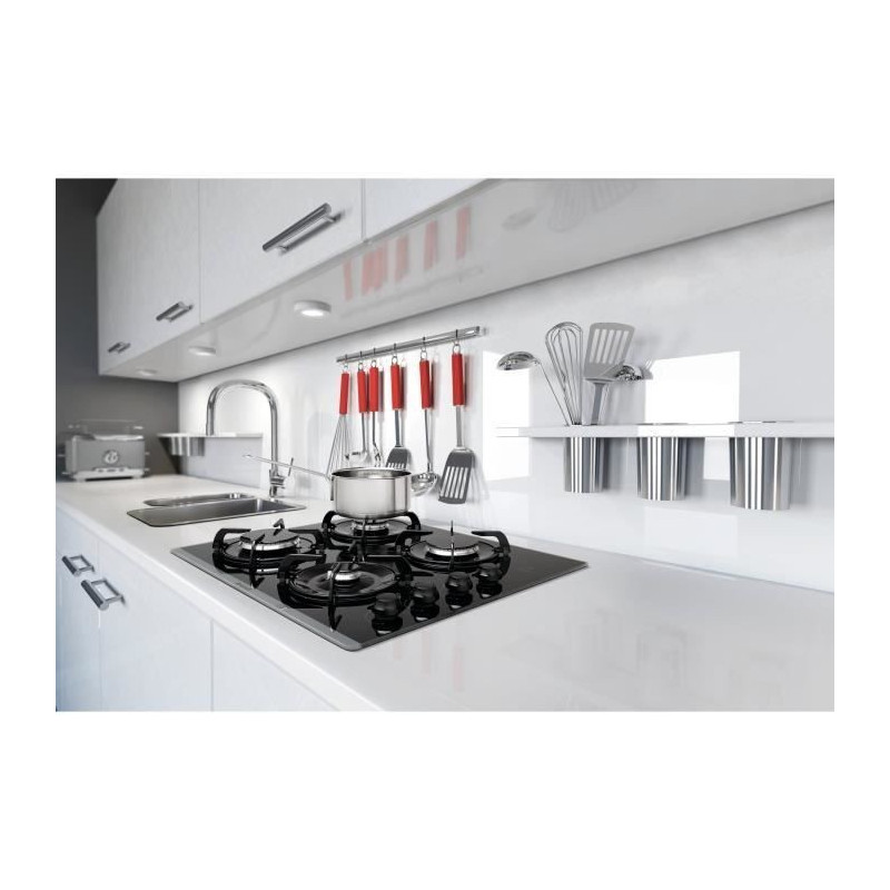Plaque de cuisson gaz  4G 60C AL+S 7800W V/NR