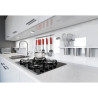 Plaque de cuisson gaz  4G 60C AL+S 7800W V/NR
