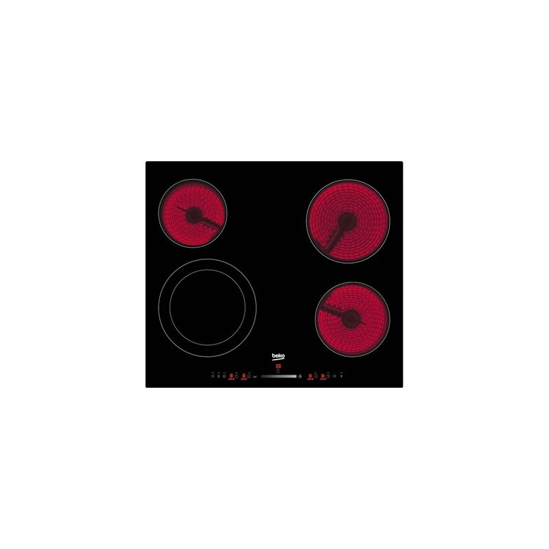 Plaque de cuisson gaz  4VITRO 6700W T.SENS