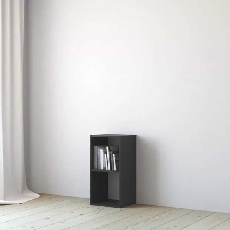 Etagère 2 cases Kub gris