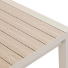 Table de jardin extensible - Evasion - HESPERIDE - Blanc - 10 personnes
