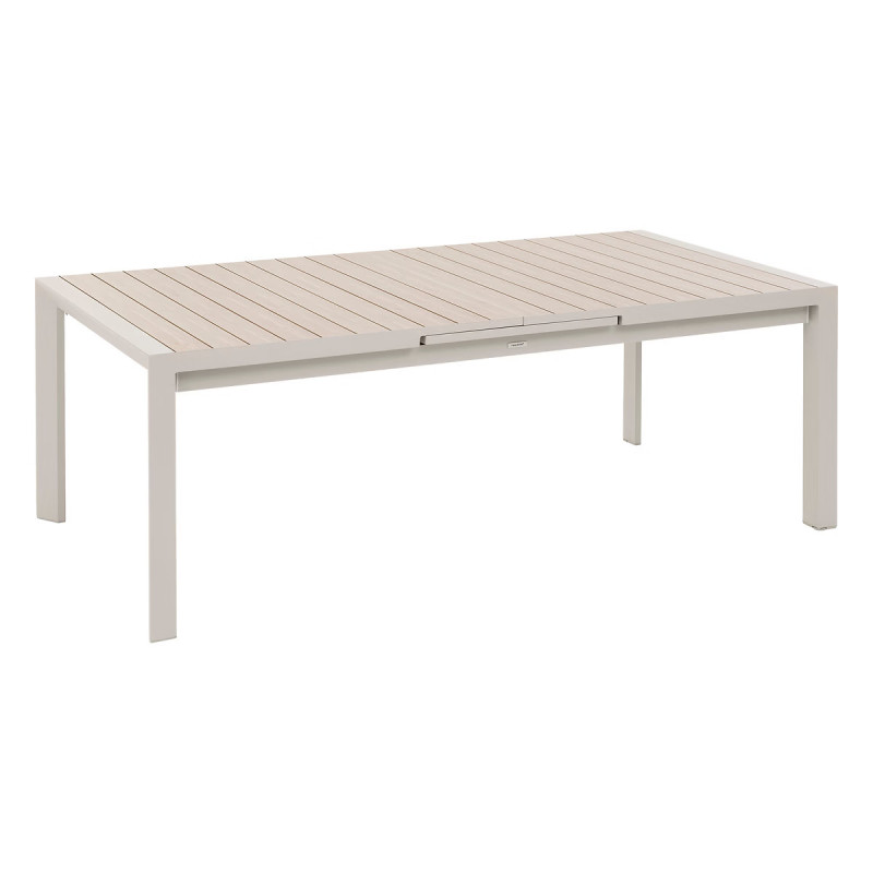 Table de jardin extensible - Evasion - HESPERIDE - Blanc - 10 personnes