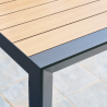 Table de jardin extensible - Evasion - HESPERIDE - Gris anthracite - 8 personnes